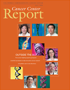 Magazine Design - Cancer Center Report